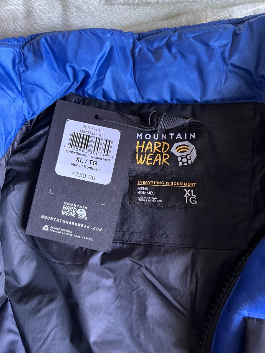 Stussy x Mountain Hardwear Primaloft Puffer Vest - Size XL Stussy x Mountain Hardwear Primaloft Puffer Vest - Size XL