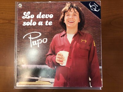 PUPO - LO DEVO SOLO A TE BABY REC VINYL RECORD GERMANY MINT