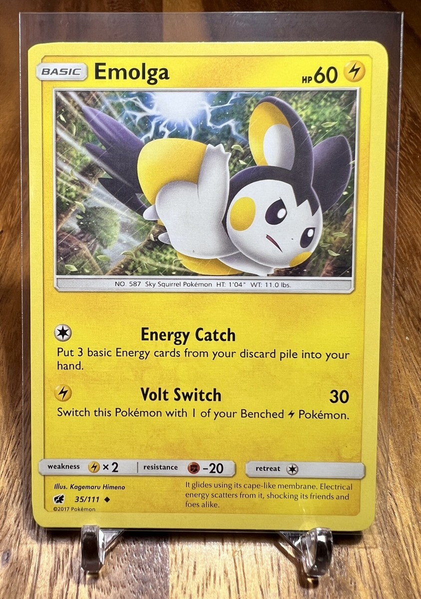 emolga pokemon card value (49/99) [Black & White: Next Destinies] Pokmon Hit Points110 HP Form Emolga 038/100 - S11 -