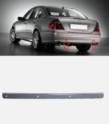 Front Bumper Right Molding With Chrome Trim For Mercedes E-Class W211 2003-2006