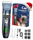 Cat Clippers for Matted Hair, Quiet Cat Shaver for Long Hair, Cordless Cat
