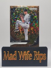 2020 Prizm Baseball Zac Gallen RC #40 Bronze Donut Circles SSP /25 Diamondbacks!