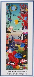 Liberty Classics Wooden Jigsaw Puzzle CORAL REEF 384 Pieces