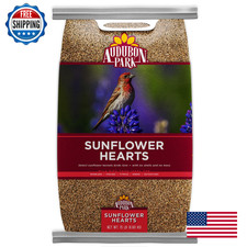Audubon Park Sunflower Hearts Wild Bird Seed For Outside Feeders 15-Lb. Bag 3.49 per gallon