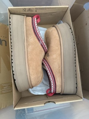 UGG Tazz Tasman Women's Platform Slippers Chestnut, Size 7