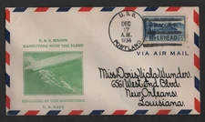 US 1934 GRAF ZEPPELIN U.S.S. MACON NAVY MANEUVERS WITH U.S.S. PORTLAND