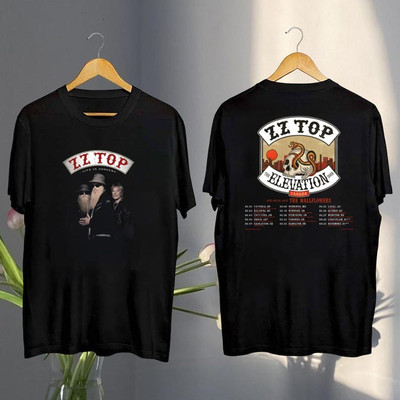 ZZ Top The Elevation 2025 Canada Tour Shirt, Zz Top Vintage Shirt, ZZ Top Band