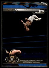 2019 Topps WWE Wrestling NXT BLUE #46 Ricochet def Adam Cole for the NXT #46/50