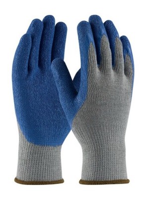4 Pair PIP G-Tek GP LARGE Coated Gloves, Palm and Fingers, Level 3 Abrasion  4pr