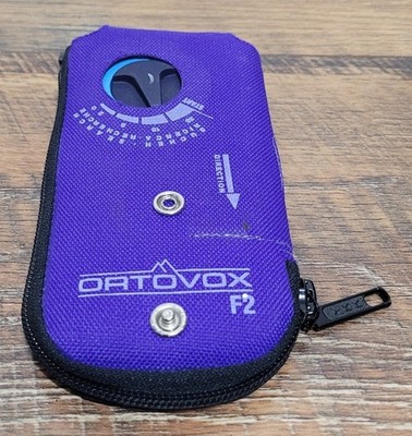 Ortovox F2 Avalanche Transceiver Beacon w/ Harness.