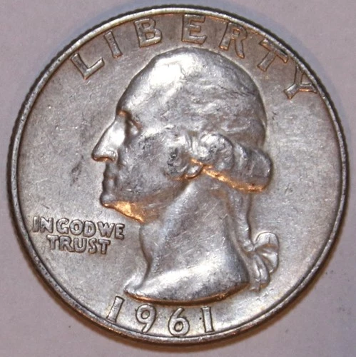 1961-D Washington Quarter - Extra Fine - #2573EA