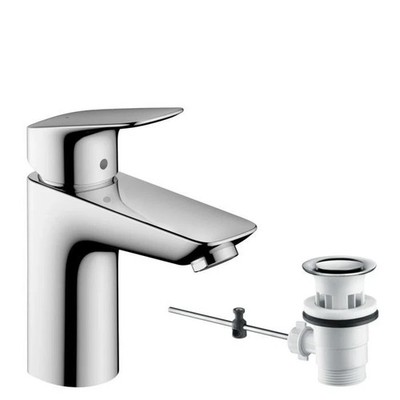 Hansgrohe Logis 100 Einhebel-Waschtischmischer  inkl. Ablaufgarnitur Chrom