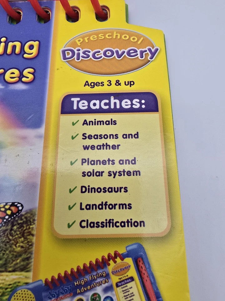 Lot of 3 Leap Frog Preschool My First Leap Pad Learning Books W/ Cartridges - Image 3 of 4