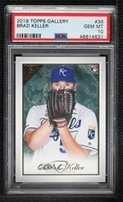 2019 Topps Gallery Brad Keller #36 PSA 10 GEM MT 00zr