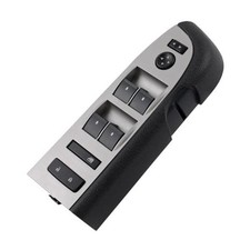 Power Window Switch Driver Side with Mirror  2010-2013 Black Window Switch