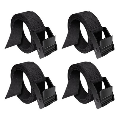 Lashing Straps with Buckles, 0.75'' x 48'' Tie Down Straps Ratchet Adjustable...