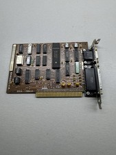 Vintage IBM PC 8-Bit ISA Parallel Serial Adapter Card FRU 6135932 6448800 XM