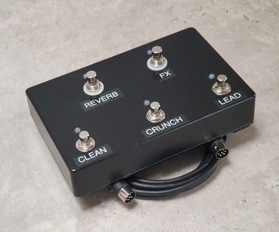 Replacement  Marshall TSL Footswitch JCM 2000 with Memory with 25-Ft Cable