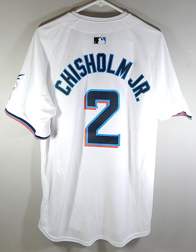 JMimports  Jazz Chisholm Jr. #2 Miami Marlins Nike Engineered ADT Jersey New