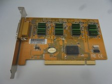 Scheda videosorveglianza 4 porte audio/video su chipset Techwell 6805