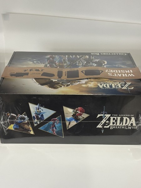 Legend of Zelda Breath of The Wild Caja de coleccionista Nuevo Kit oficial de Nintendo 3
