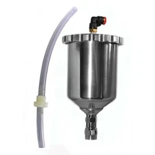Fuji Spray Cup Assembly - 400Cc Aluminum - Gravity Feed For Spray Gun (9740)