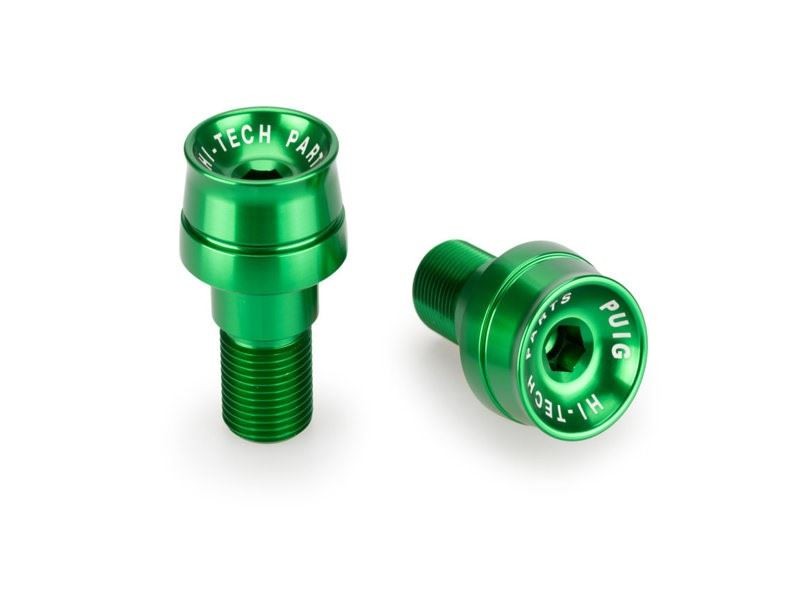 Puig Green Speed Bar Ends Yamaha TMax 560 Tech Max 2022-2024