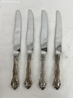 Set of 4 Gorham Silver New French Hollow Knife King Edward Sterling 9-1/2"