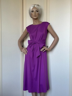 iBLUES Purple Cotton Dress Size 40 | Purple Cotton Dress Size IT 40 US 4