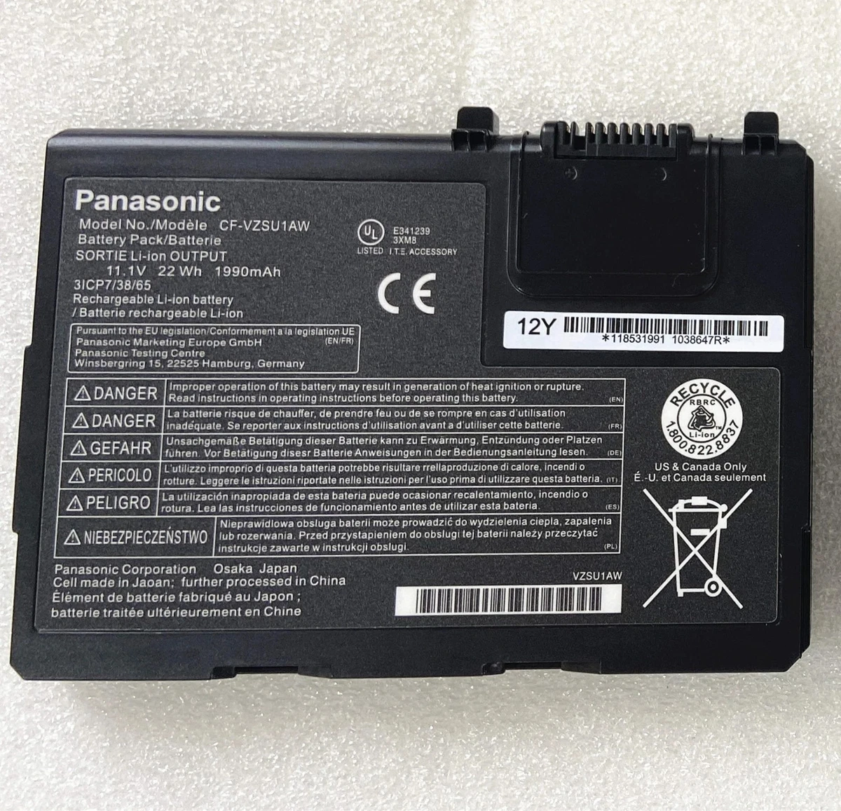 Panasonic Batteries for Panasonic Panasonic Toughbook for sale | eBay