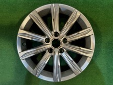1x Alufelge 17 Zoll 6.5" 5x112 48 5ET 5TA601025J VW Touran Rim Wheel