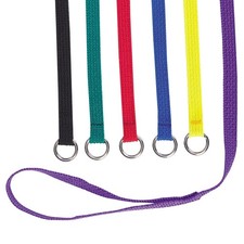 Guardian Gear Nylon Kennel Leads for Dogs, 4' Long x  " Wide, 6-Pack, Multi