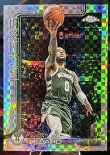 2025-26 Topps Chrome Basketball X-FRACTOR Damian Lillard #153 Bucks