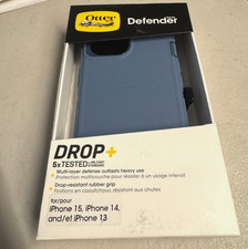 OtterBox Defender Case Apple iPhone 15/14/13 Baby Blue Jeans 77-92558 w/ Holster
