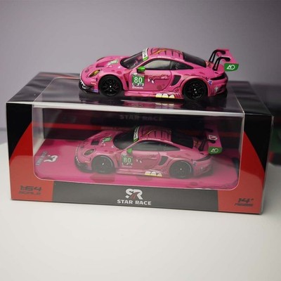 STAR RACE 1:64 PORSCHE 911 GT3 RS Pink/Green (T-Rex Livery