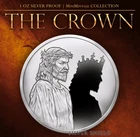 2025 - THE CROWN - JESUS- 1 oz .999 Fine Silver Shield PROOF MINIMINTAGE INSTOCK