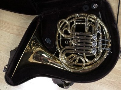 Andreas Eastman EFH 420 French Horn With Case & Mouth Piece Excellent Working