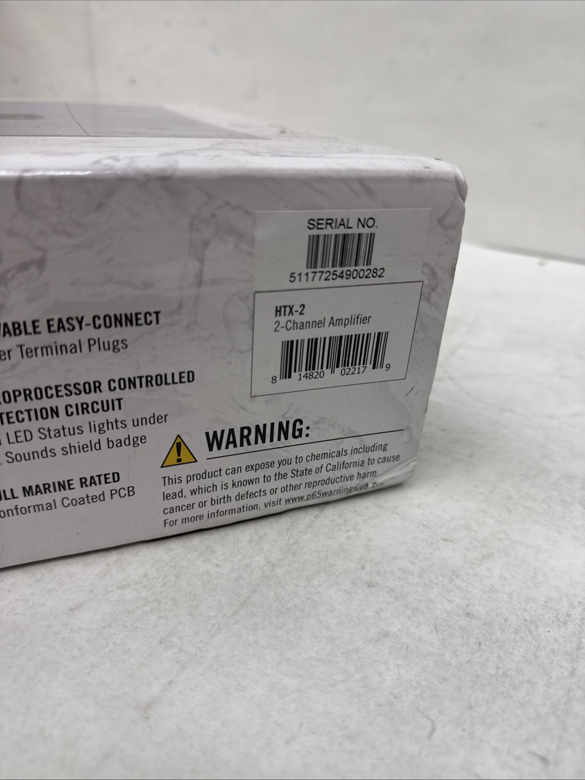 Wet Sounds HTX-2 150W x 2 Marine Amplifier