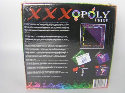 XXXOPOLY Pride - Adult Board Game Ages 18+ 3DP Fusion, New
