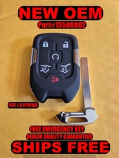 NEW OEM 2015-20 CHEVROLET TAHOE SUBURBAN SMART KEYLESS ENTRY FOB 13529634 HYQ1AA
