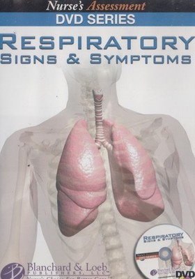 Respiratory Signs & Symptoms DVD VIDEO EDUCATIONAL nurse assessment breath sound