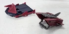 S-528 VINTAGE 1980'S HASBRO GI JOE COBRA HYDRO SLED & COBRA JET PACK VEHICLES