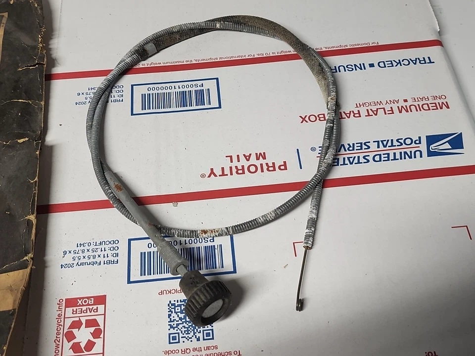 1950'S GM 516923 Air Vent / Duct Control Cable NOS w/Shelfwear - Image 2 of 4