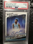 2023-24 Topps Three - Rain Drops Signatures Brandon Miller #RS-BM /49 (AU, RC)
