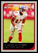 2006 Bowman #1 Plaxico Burress White #/125