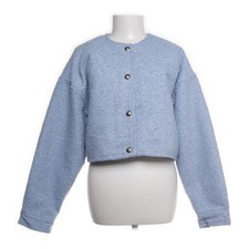 H&M, Jacke, Damen, Größe: M, Blau, Polyester, Einfarbig #Iod