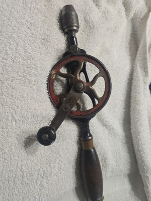 Vintage Antique Goodell-Pratt Co.  Egg Beater Hand Drill August 13, 1895 Patent 
