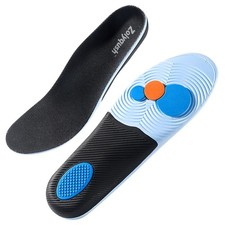 Work Insoles for Men Women - All-Day Standing Walking Comfort, Contoured Ar...
