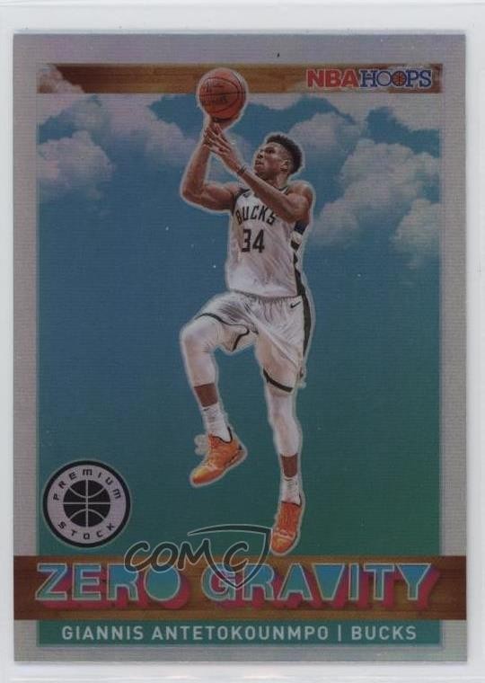 2019 NBA Hoops Premium Stock Zero Gravity Holo Prizm Giannis Antetokounmpo 0g14