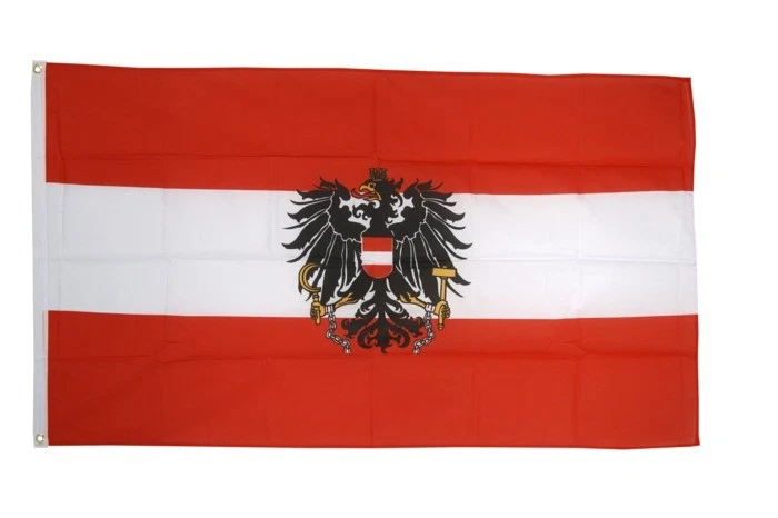 DIGNI Austria aquila bandiera alzata bandiere austriache bandiere 60x90 cm